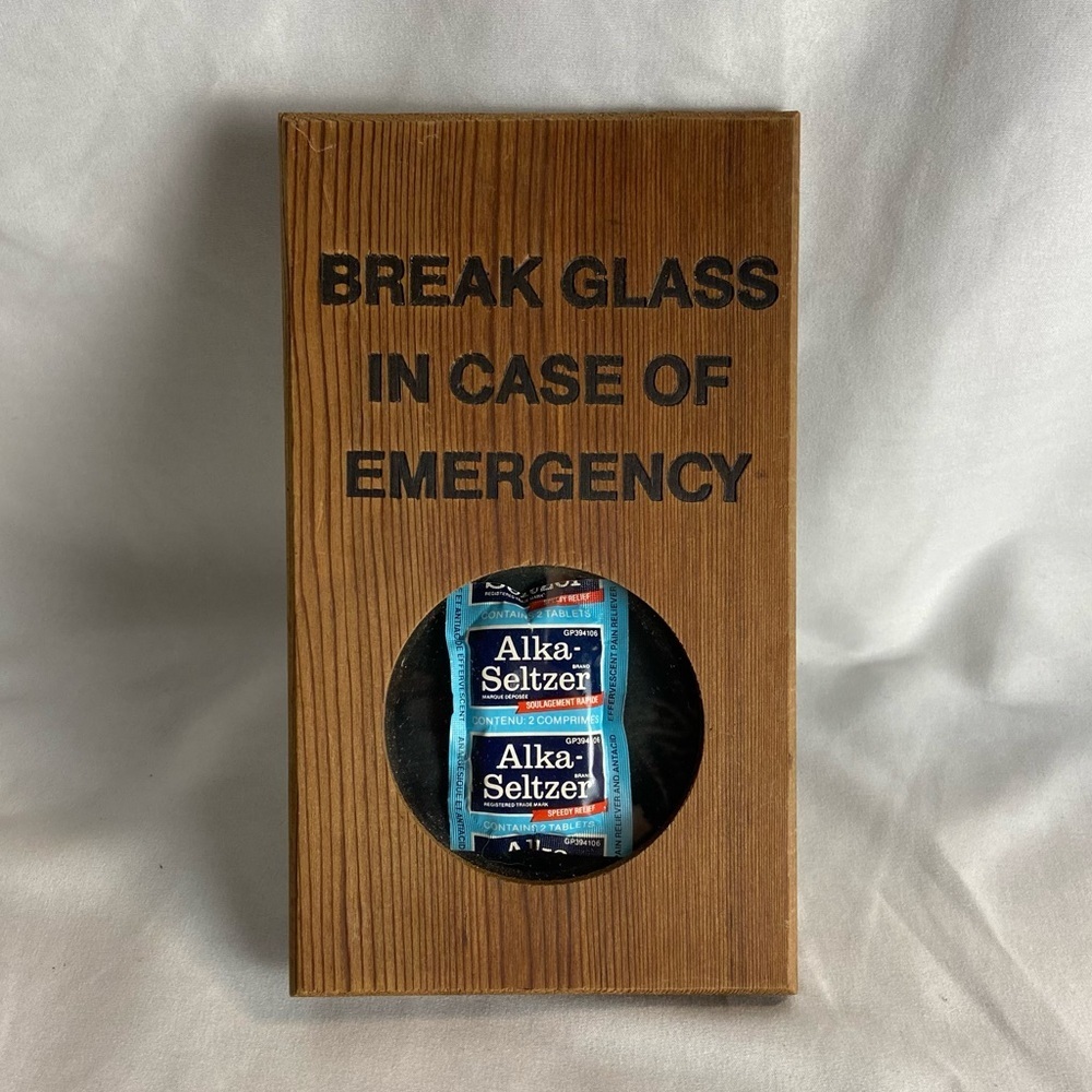 ⚪️ Break in case of emergency funny gift